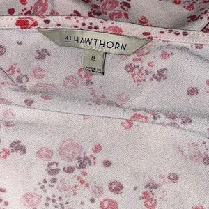 5/$30 🎈 41 hawthorn women’s XL‎ pink floral wrap blouse thumbnail 6