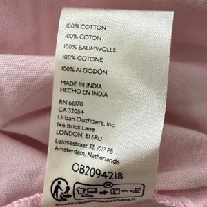 Free People We The Free Prairie Mauve Pink Cotton Button Down Shirt OB2094218 M thumbnail 4