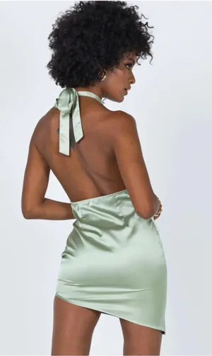 Princess Polly Nightlife Mini Dress In Green thumbnail 2