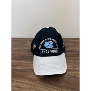 Jordan Brand UNC Tar Heels 2017 NCAA National Champions Snapback Hat Black Silv thumbnail 3