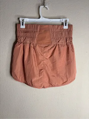 Free People The Way Home high rise shorts Terra cotta size small NWT thumbnail 3