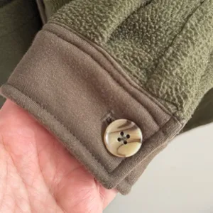 Blank NYC Dark Olive Utility Shacket Barn Shacket Cozy Medium thumbnail 6