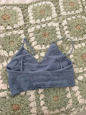 Blue bralette Tank thumbnail 4