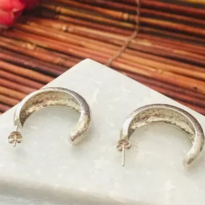 Silpada Sterling Silver Hoops thumbnail 4
