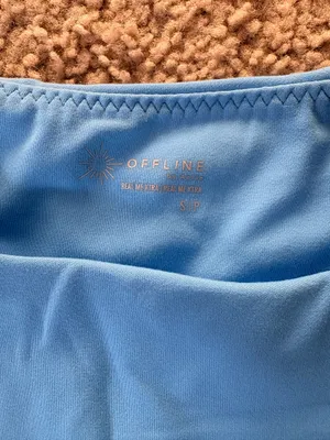 Aerie OFFLINE by Tank Workout Blue thumbnail 2
