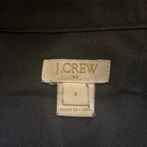 J Crew Black Size 4 Sleeveless Elastic Waist Crop Jumpsuit Romper thumbnail 5
