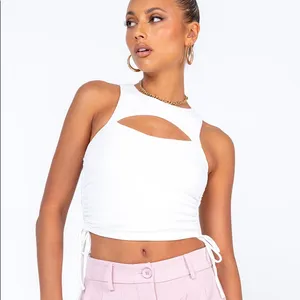 Princess Polly Lynlee Top in White Size 0 thumbnail 2