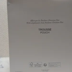 Dior Cream Drawstring Bucket Trousse Pouch Cosmetic Bag thumbnail 11
