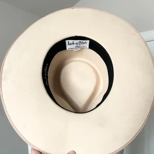 Lack of Color Ivory Rancher 100% Australian Wool Felt Fedora Hat Size Small thumbnail 6