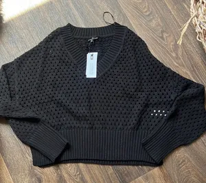 Dynamite Open Stitch Sweater thumbnail 1