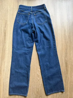 Abercrombie Curve Love High-Rise Loose Jeans thumbnail 4