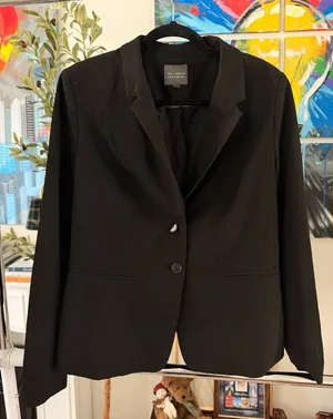 The Limited Black Collection Women's Corporate Chic Power Classic Blazer Size 12 thumbnail 1
