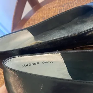 Ros Hommerson Envy black leather espadeille wedge heel 9 thumbnail 11