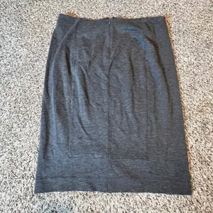 Cabi Charcoal Gray Heather Ponte Pencil Skirt‎ Style 550 Womens Size 16 Workwear thumbnail 6