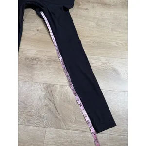 Lululemon Wunder Under High Rise Leggings Black Luon Full Length Size 6 Training thumbnail 5