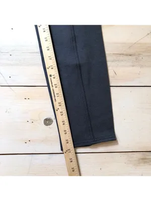 Anthropologie NWT Women's Gray Cropped Pull On Utility Pants Size M thumbnail 9