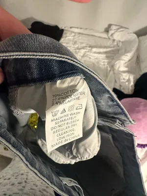 Amazon Blue denim mini skirt thumbnail 4