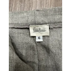 Neiman Marcus‎ Pants Women's 6 Beige Straight Leg Made In The USA thumbnail 4