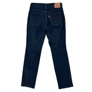 Levi's 505‎ Dark Wash Denim Straight Leg Jean thumbnail 2