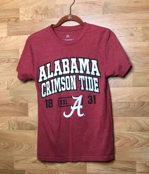 J. America Alabama Crimson Tide Small Short Sleeve T-shirt thumbnail 1