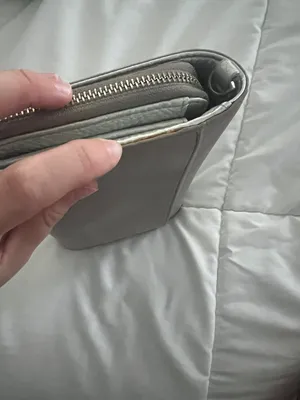 Tory Burch Gray Purse thumbnail 7
