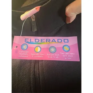 Elderado Black Fleece Jacket Sz XS Junior NWT thumbnail 5