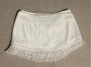 Mini Skirt White Size XS thumbnail 2