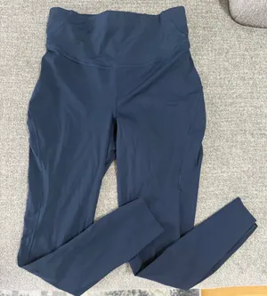 Lululemon Navy Leggings thumbnail 1