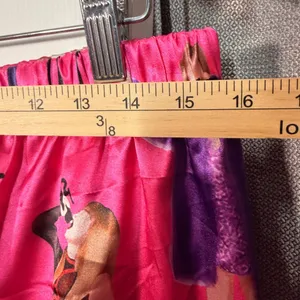 Womens Pink Satin-like Pajama‎ Set Shorts Sleepwear Loungewear XL Taylor Fashion thumbnail 7