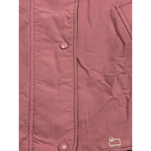 Vintage Woolrich Jacket Womens Size L Pink Quilted‎ Puffer Coat Zip Snap -200 thumbnail 8