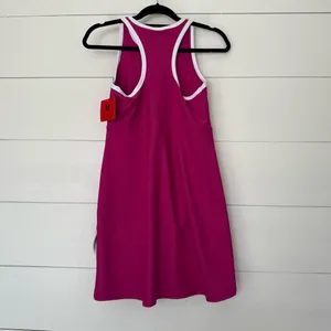 Sage Athletic Women’s Medium Pink White Athletic Dress New NWT thumbnail 3