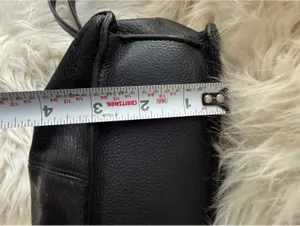 Fossil Black Leather Crossbody Bag thumbnail 11