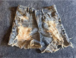 American Eagle Distressed Denim Cutoff Shorts thumbnail 4