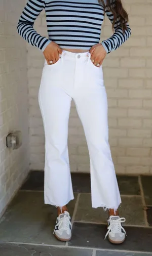 Vintage Cropped Flare Jeans thumbnail 2