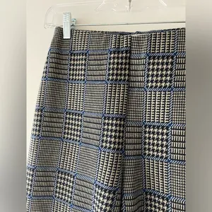 Urban Outfitters Plaid‎ High Waist Flare Leg Pants thumbnail 2