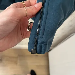 Lululemon Nulu Teal Hoodie *broken zipper thumbnail 8