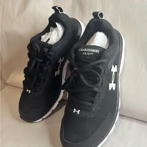 Under Armour Black Sneakers with White Logo thumbnail 6