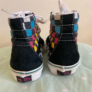 Vans Sk8-Hi Checkered Sneakers Womens size 5.5/ Men’s size 4 thumbnail 8