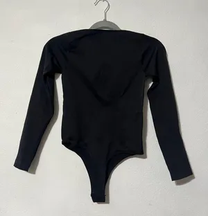 Long Sleeve Thong Bodysuit thumbnail 3