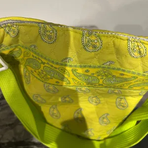 Paisley Patterned Yellow lunch Bag thumbnail 8