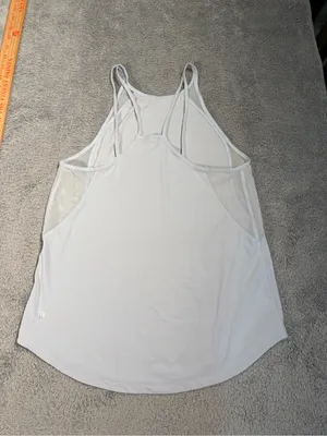 Lululemon light blue run off route  Tank Top thumbnail 9