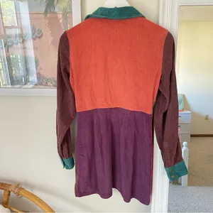 Free People Color Me Cord Mini Dress in Size 2 thumbnail 5