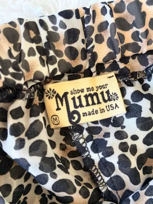 Show Me Your Mumu Sheer Pants Flowy  thumbnail 2