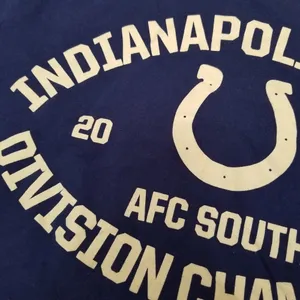 {S} Nike Indianapolis Colts AFC Division Champ Tee thumbnail 5