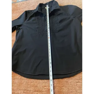 U.S. Polo Assn. Women's Long Sleeve Stretch Black Cotton Pullover Shirt Size XL thumbnail 5