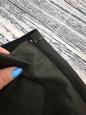Urban Outfitters Black Shimmer Satin Bow Micro Mini Skirt thumbnail 5