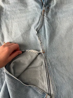 Denim Abercrombie Skirt thumbnail 4