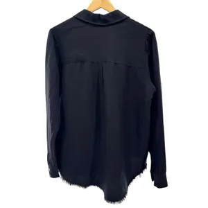Show Me Your Mumu Black Marcella Linen Button Down Shirt Medium Coastal Beach‎ thumbnail 5