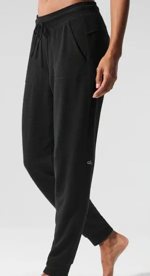 Alo Yoga Black Soho Sweatpant thumbnail 1