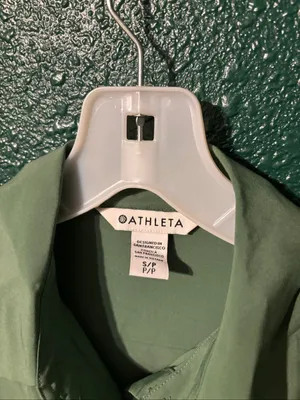 Athleta Sz Small Urbanite Dress Green Midi thumbnail 4